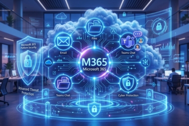 Microsoft 365 cloud security ecosystem visualization